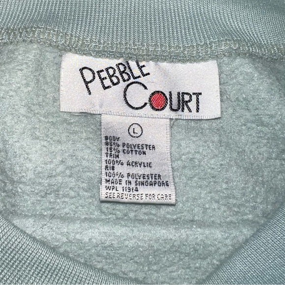 Vintage 80’s Pebble Court Crewneck - Picture 3 of 3